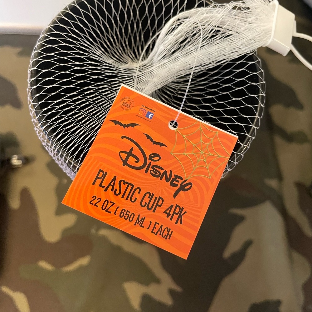 Disney (stitch) Halloween Plastic Cup Set